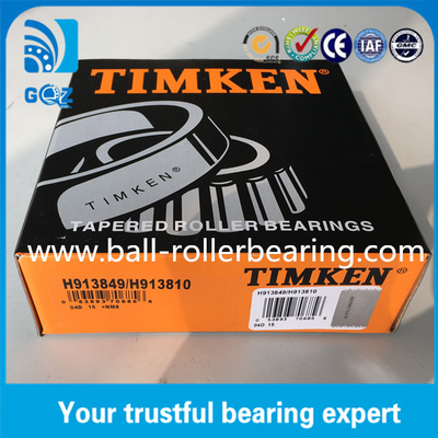 Roulement à rouleaux coniques d'acier au chrome TIMKEN H913849/H913810 ISO9001 : 2008