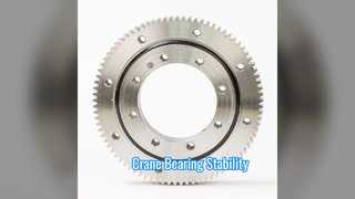 Roulement d'orientation de grue robuste XA140753N