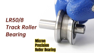 GUDEL Roulement à rouleaux de guidage en V LR50/8 NPPU (roulement de roue de guidage de précision à rainure en V)