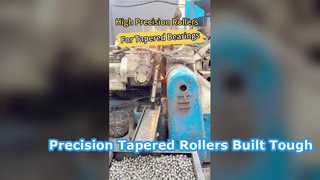 Rouleaux coniques : tailles complètes + processus de production