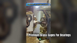 Cage en laiton haute résistance pour roulements à rouleaux sphériques CA