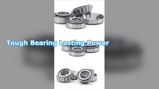 Roulement à rouleaux coniques 32204 32205 32206 GCr15, roulement industriel et automobile en acier chromé