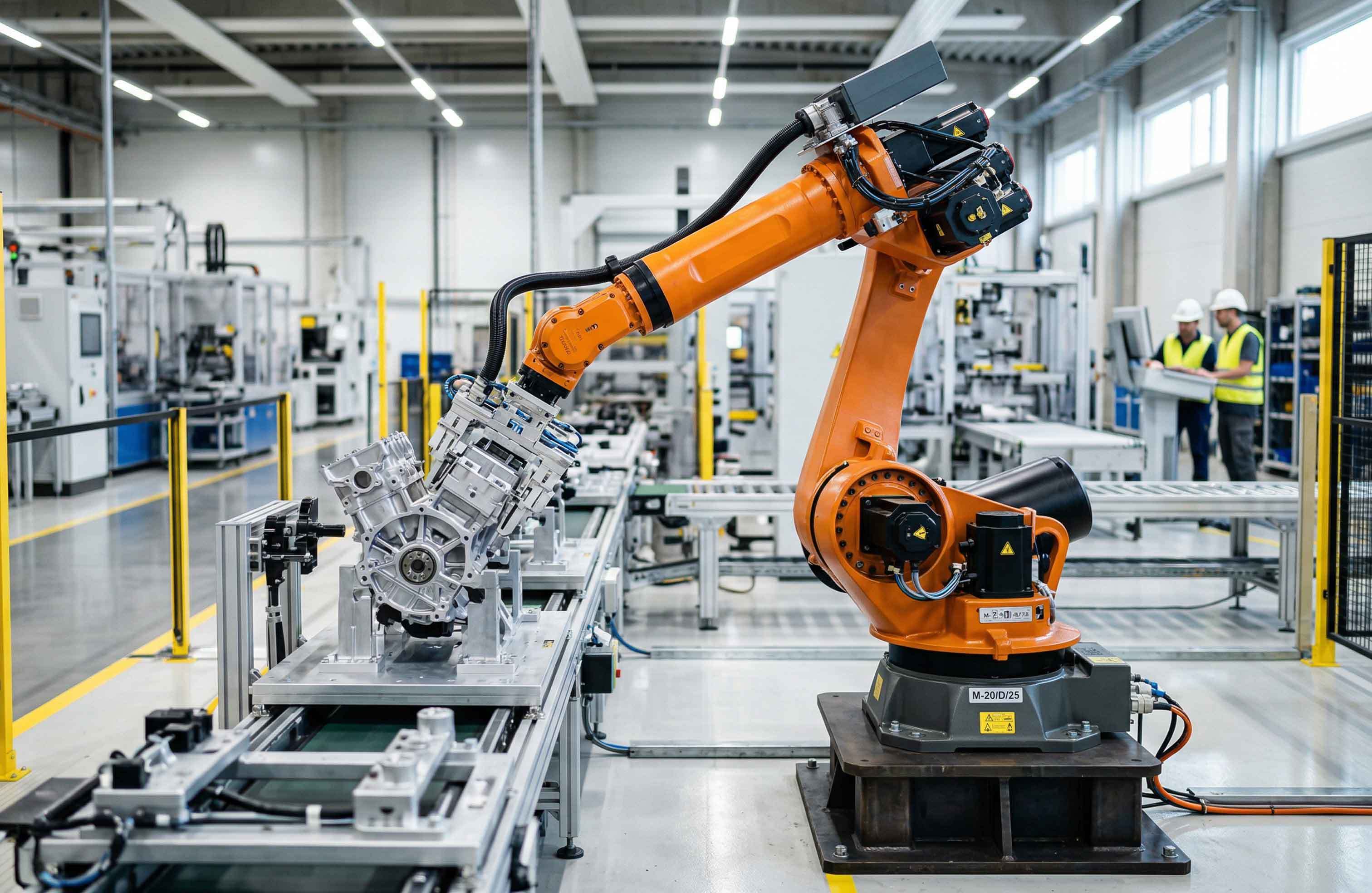Derniers blogs de l'entreprise sur Sélection de roulements pour robots industriels à 6 axes : quels roulements pour le poignet, l'épaule et la taille ?