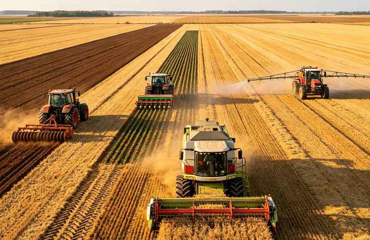 Derniers blogs de l'entreprise sur Paliers à semelle dans les machines agricoles : Guide complet de la préparation du sol à la récolte