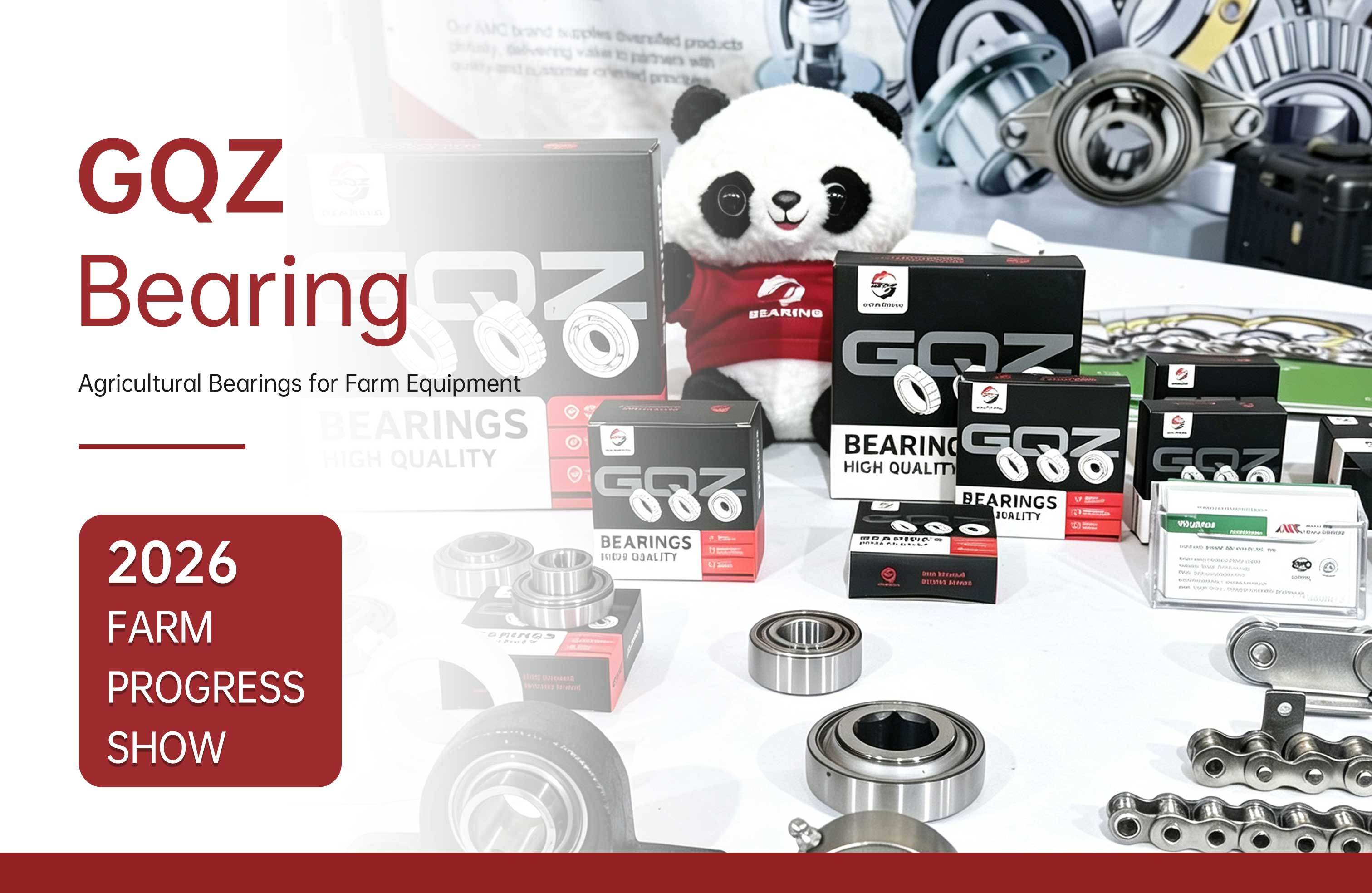 Derniers blogs de l'entreprise sur GQZ Bearing conclut un voyage enrichissant au Farm Progress Show 2026