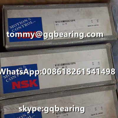 P4 Precision Roller Guided Machine Brass Cage NSK N1016MRCCG10P4 Cylindrical Roller Bearing