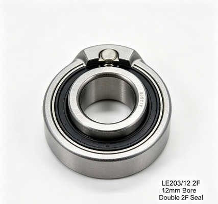 acheter LE203/12 2F Collier de verrouillage excentrique Roulement à billes à insert sphérique extérieur fabrication en ligne