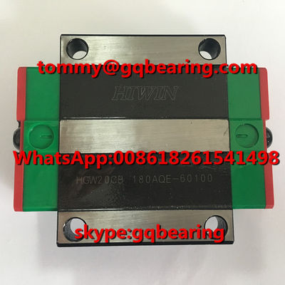 acheter Matériau en acier GCR15 HIWIN HGW20CB Type de bride ligneuse fabrication en ligne