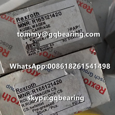 acheter Rexroth R165121420 Matériau en acier Type de bride Longueur standard Hauteur standard Bloc de coureur fabrication en ligne