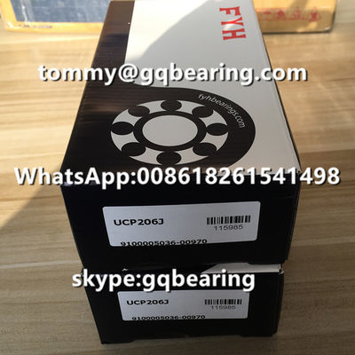 acheter Origine japonaise Matériau en fonte FYH UCP206J Roulement à billes à bloc d'oreiller à deux boulons fabrication en ligne