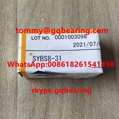 Bloc linéaire matériel miniature d'acier inoxydable Precison du Nippon SYBS 8-31 de glissière de NOTA: SYBS8-31