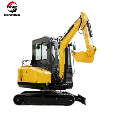 R340 Durable 2 Tonnes Agriculture Micro Excavateur Mini-Excavateur Petite machine hydraulique à ramper Excavation à vendre