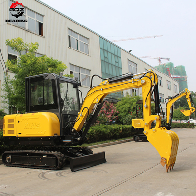 Chinois R350 Mini Excavateur Petit Creuseur Kubota Moteur Creuseur Micro Creuseuseuse Mini Creuseuseuse Avec Cabine
