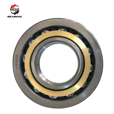 Gcr15 acier au carbone / 7412 BM acier inoxydable roulement à billes angulaires de contact 60 X 150 X 35 mm
