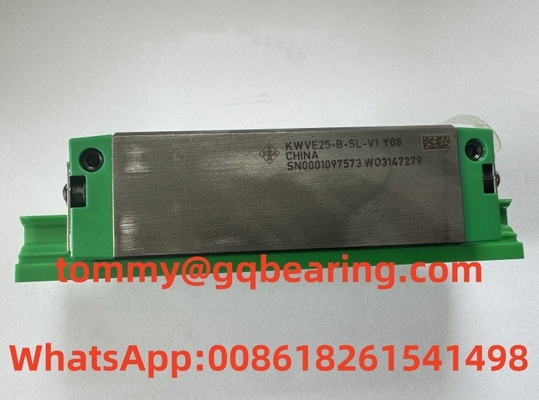 G1 Precision INA KWVE25-B-SL Bloc linéaire KWVE25-B-SL-220900220/AAAM V1-G3 roulement à glisser linéaire de type étroit et long