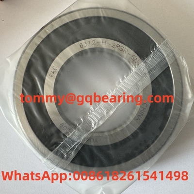 Cage métallique en tôle d'acier FAG 6312-H-2RSR-SN-C3 roulement à bille à rainure profonde 60x130x31mm