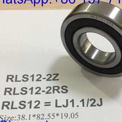 RLS12-2RS / LJ1.1/2-2RSJ Taille de pouce roulements automobiles roulement à bille à rainure profonde 38.1*82.55*19.05mm