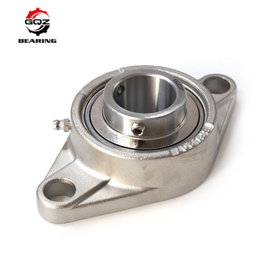 UCFL202 SUCFL202 SSUCFL202 Porte-blocs d'oreillers en acier inoxydable de la série UCFL de 15 mm destinés à l'agriculture