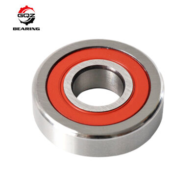 F626ZZ Integral Flanged Mini Deep Groove Ball Bearing Double ZZ Metal Dust Shield 6x19x6mm Automation Positioning Roller Equipment
