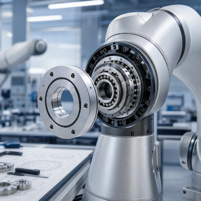 XU160405 Roulement de rotation à rouleaux croisés 336×474×46mm pour bras robotiques