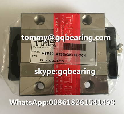 Gcr15 Matériau en acier THK HSR30LA HSR30LA1SS HSR30LA1SS ((GK) Bloc linéaire largeur de roulement à billes linéaire 90 mm