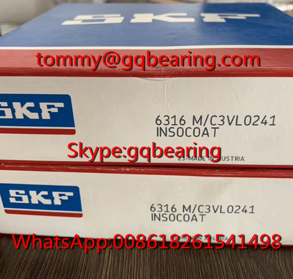 Autriche Origine SKF 6314/C3VL0241 INSOCOAT Joints de roulement à billes à rainure profonde de type ZZ 2RS OPEN