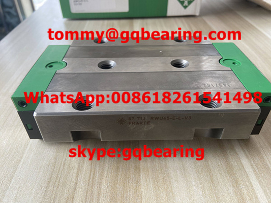 Gcr15 Chariot de roulement à rouleaux de recirculation RWU45-E-SMDS-L-V3-G2 Hauteur du bloc 60 mm